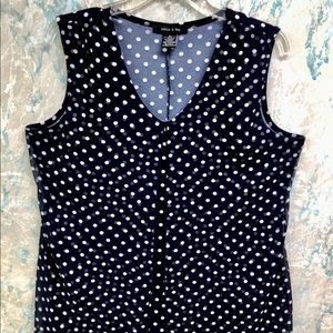 Adele & May Front Split Dress Blouse